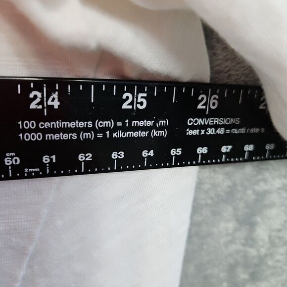 Soft Surroundings 2x cardigan Blouse tunic white pima cotton blend button pocket - Picture 6 of 11